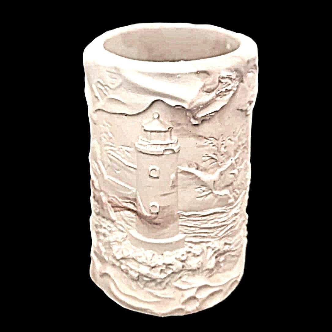 Wazon Dekoracyjny "Morski Brzeg" – Rzeźbiona Kolumna 0